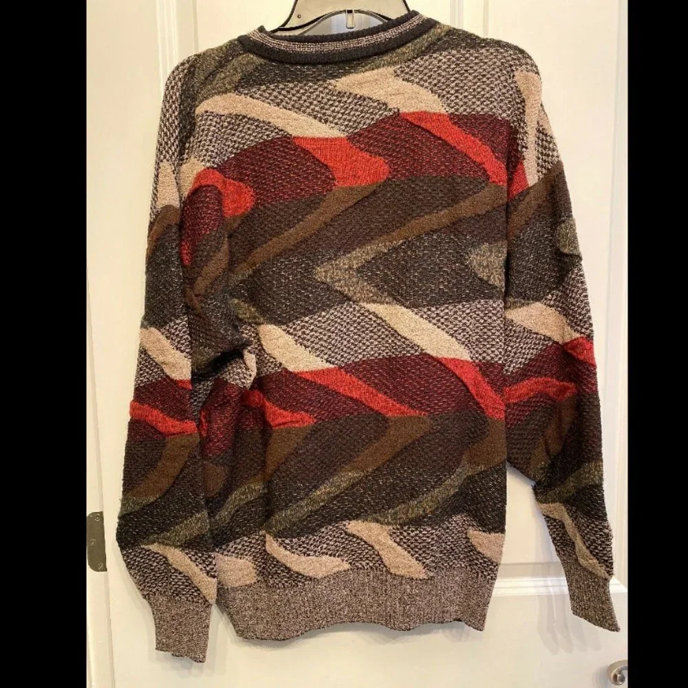 St Croix Textured Wool‎ Sweater Men’s Medium